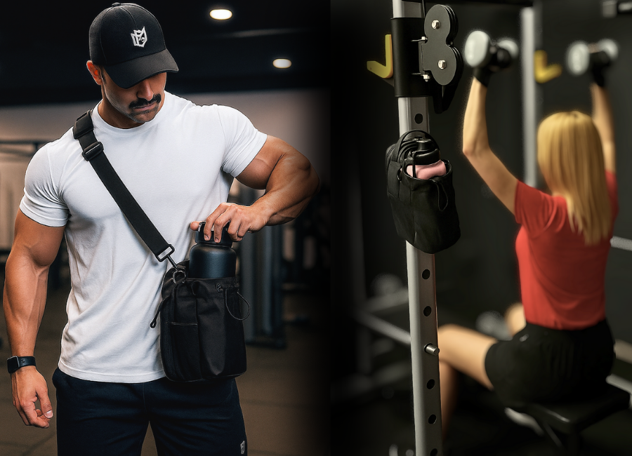 Anvyl Magnetic Gym Bag - Do not leave your equipment on the gym floor.