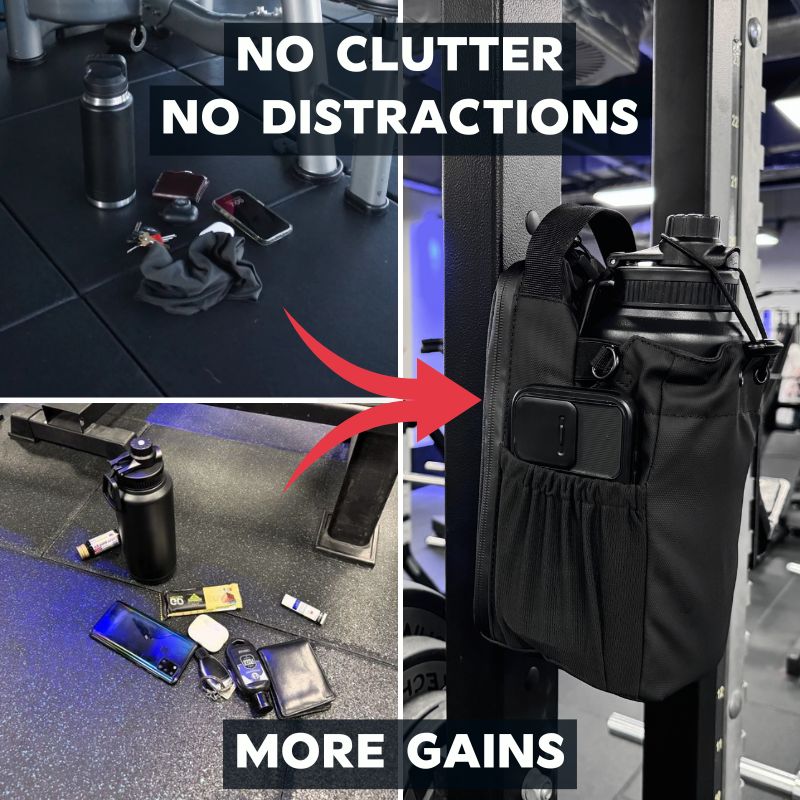 Anvyl Magnetic Gym Bag - Do not leave your equipment on the gym floor.